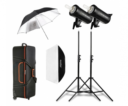 [GO-SK400E II DEMO] GODOX KIT FLASH DA STUDIO 400W 